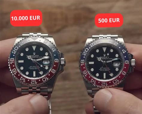 fausse rolex vs vrai